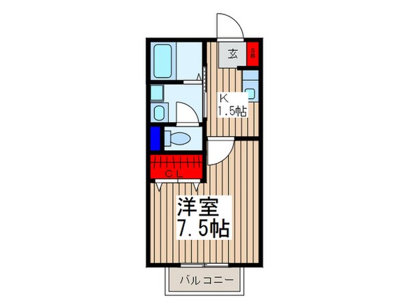 リリーガーデンの物件間取画像